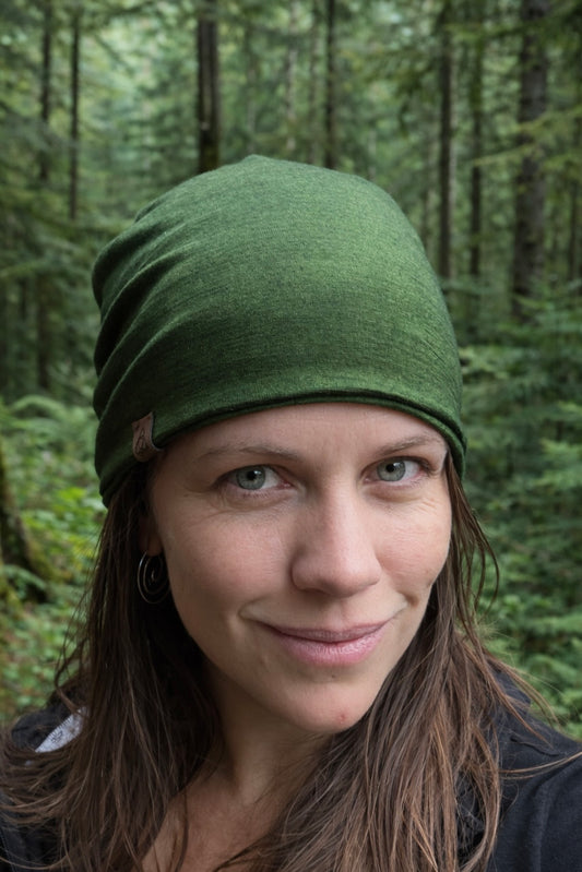 Twist Toque ~ 100% Hand Dyed Merino Wool