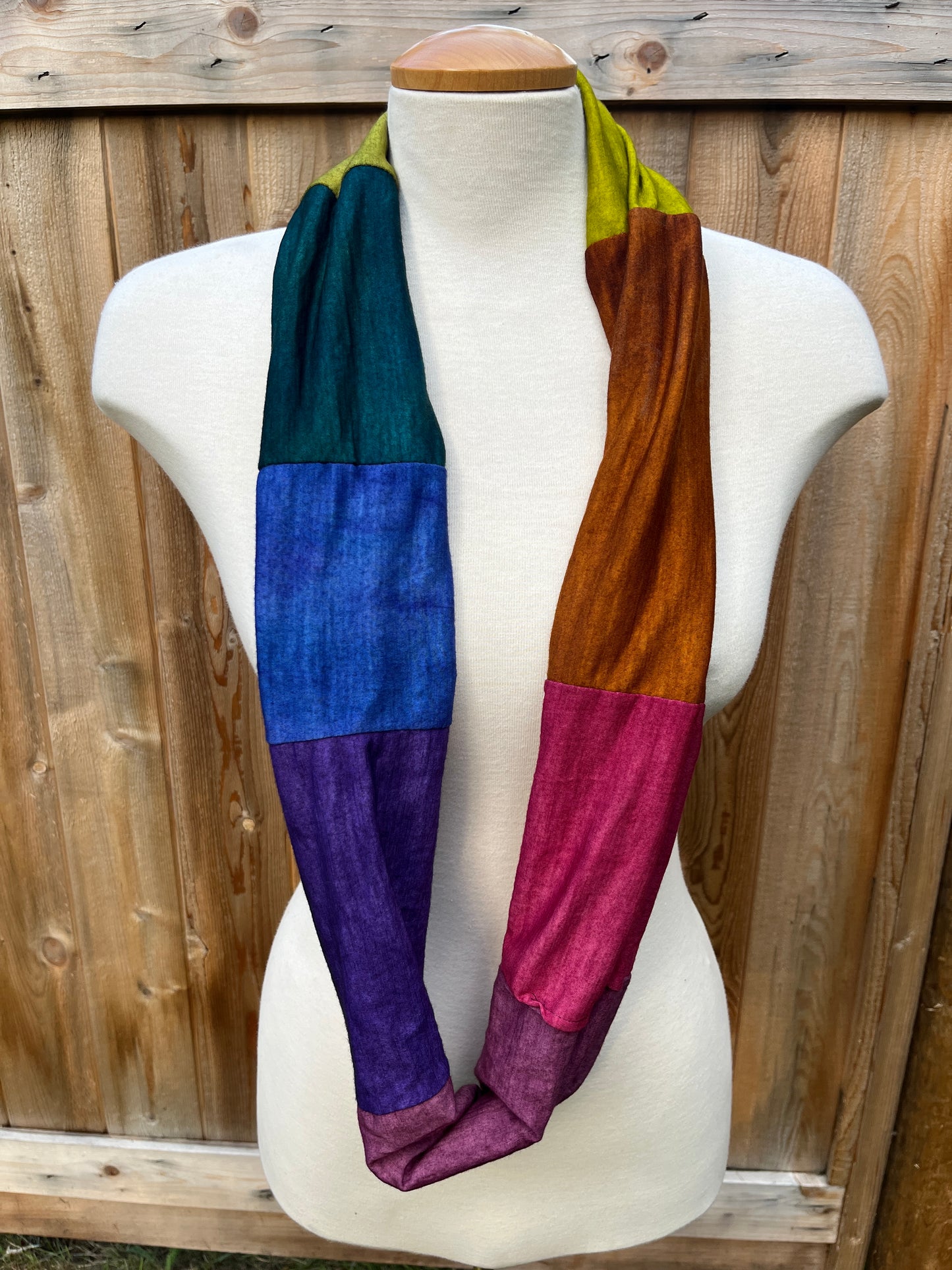 Patch Work Scarf ~ One of a kind
