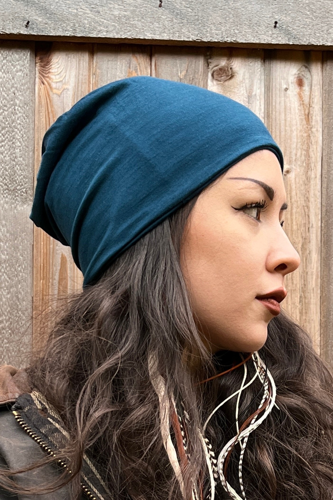 Twist Toque ~ 100% Merino Wool ~ Mill Dyed