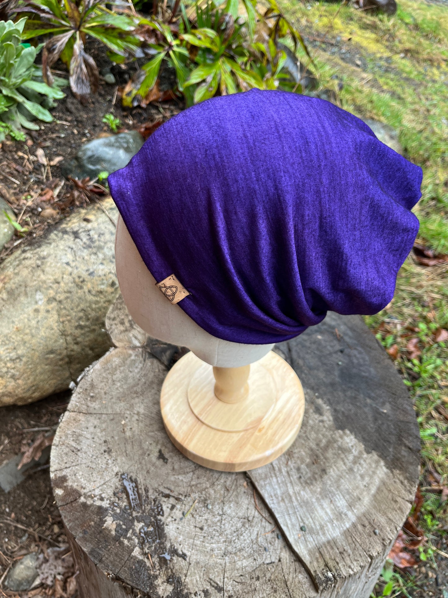 Twist Toque ~ 100% Hand Dyed Merino Wool