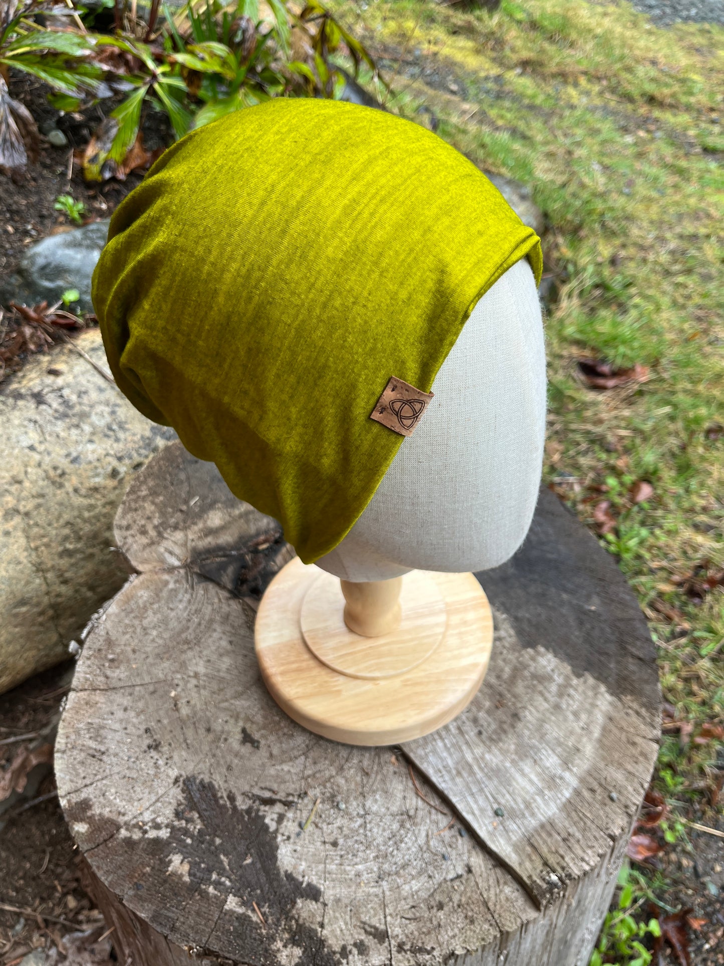 Twist Toque ~ 100% Hand Dyed Merino Wool