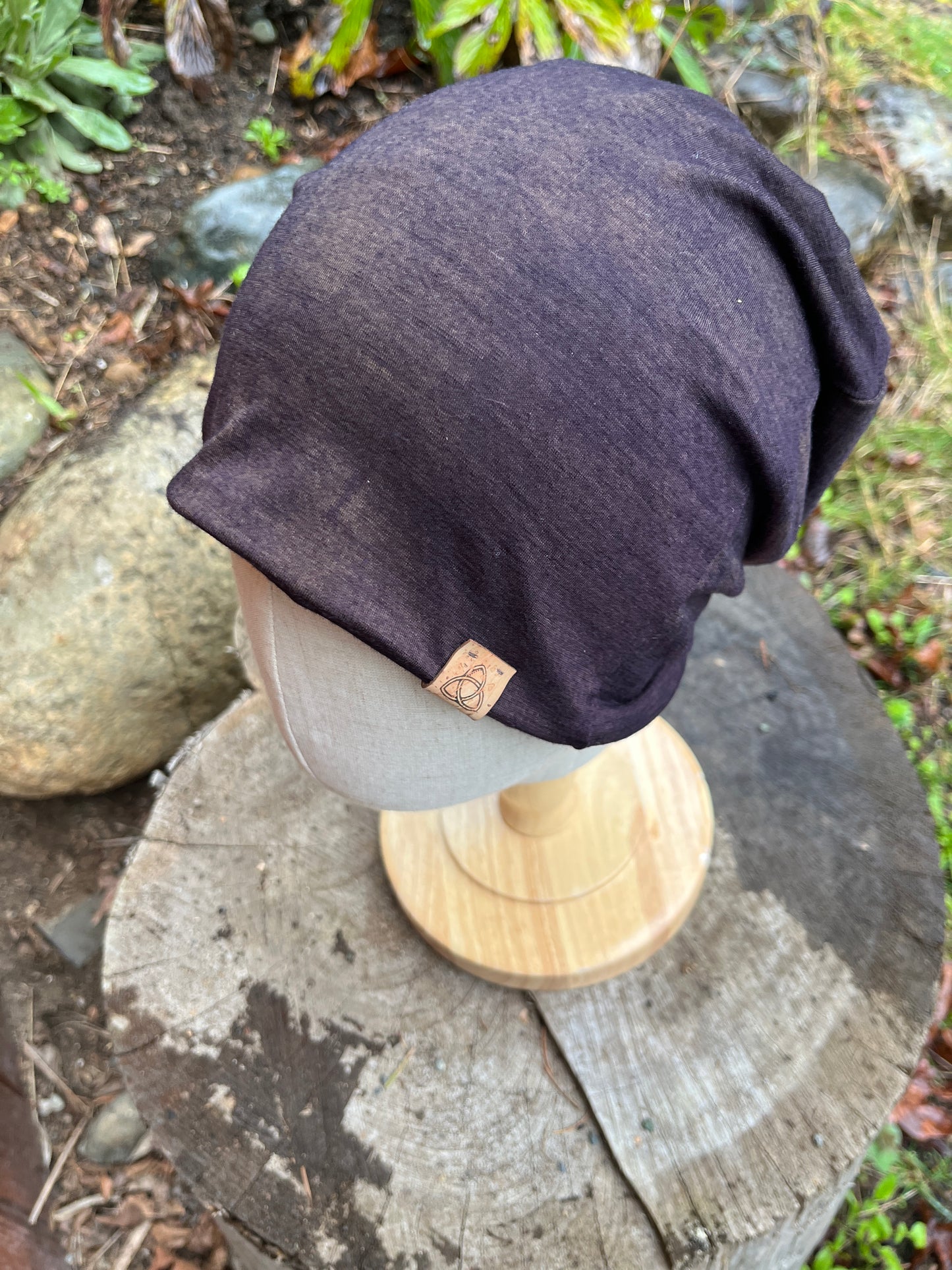 Twist Toque ~ 100% Hand Dyed Merino Wool