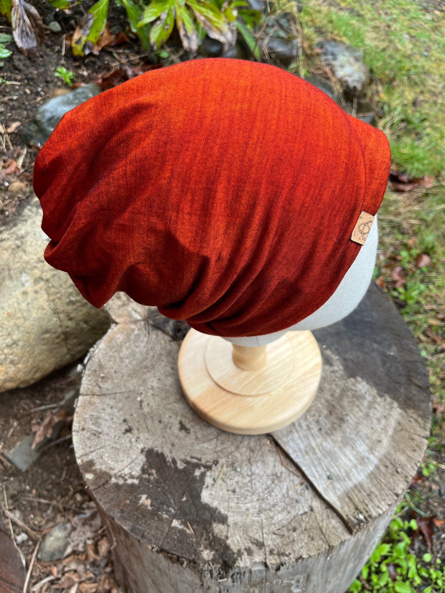 Twist Toque ~ 100% Hand Dyed Merino Wool
