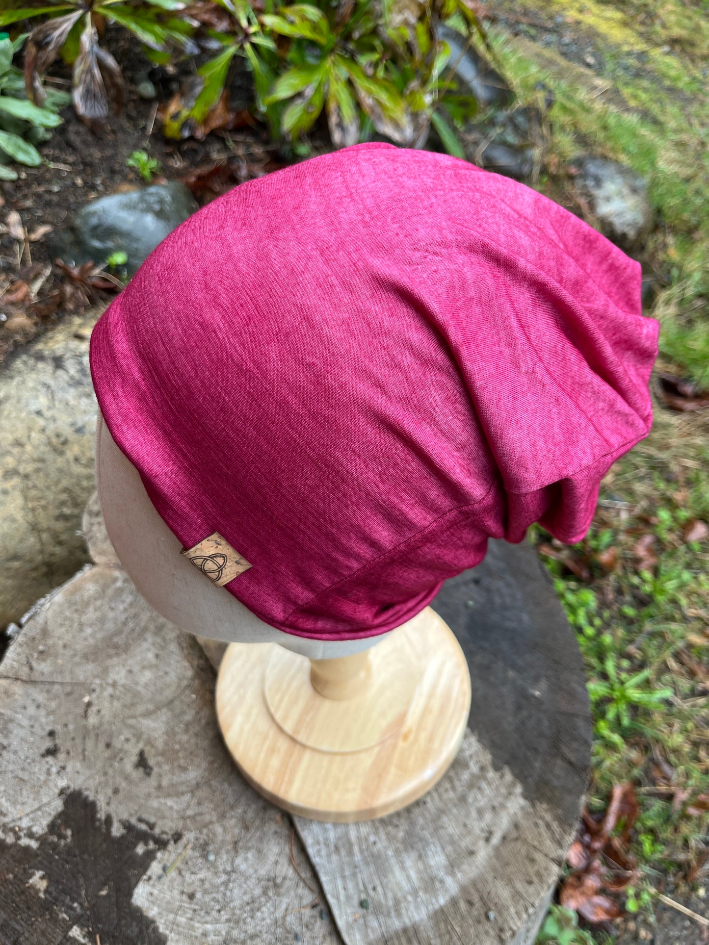 Twist Toque ~ 100% Hand Dyed Merino Wool