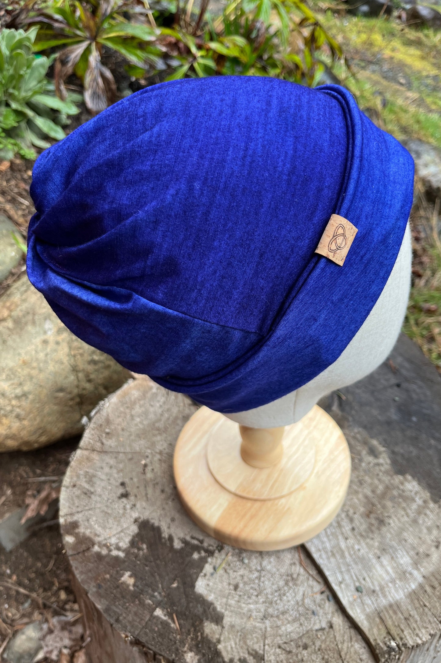Twist Toque ~ 100% Hand Dyed Merino Wool