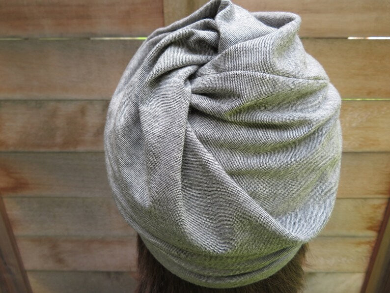Twist Toque ~ 100% Merino Wool ~ Mill Dyed