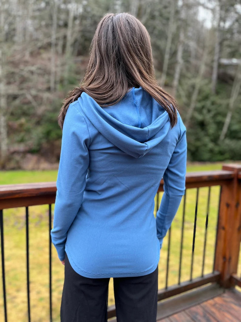 Jewel Hoodie~Bamboo Fleece