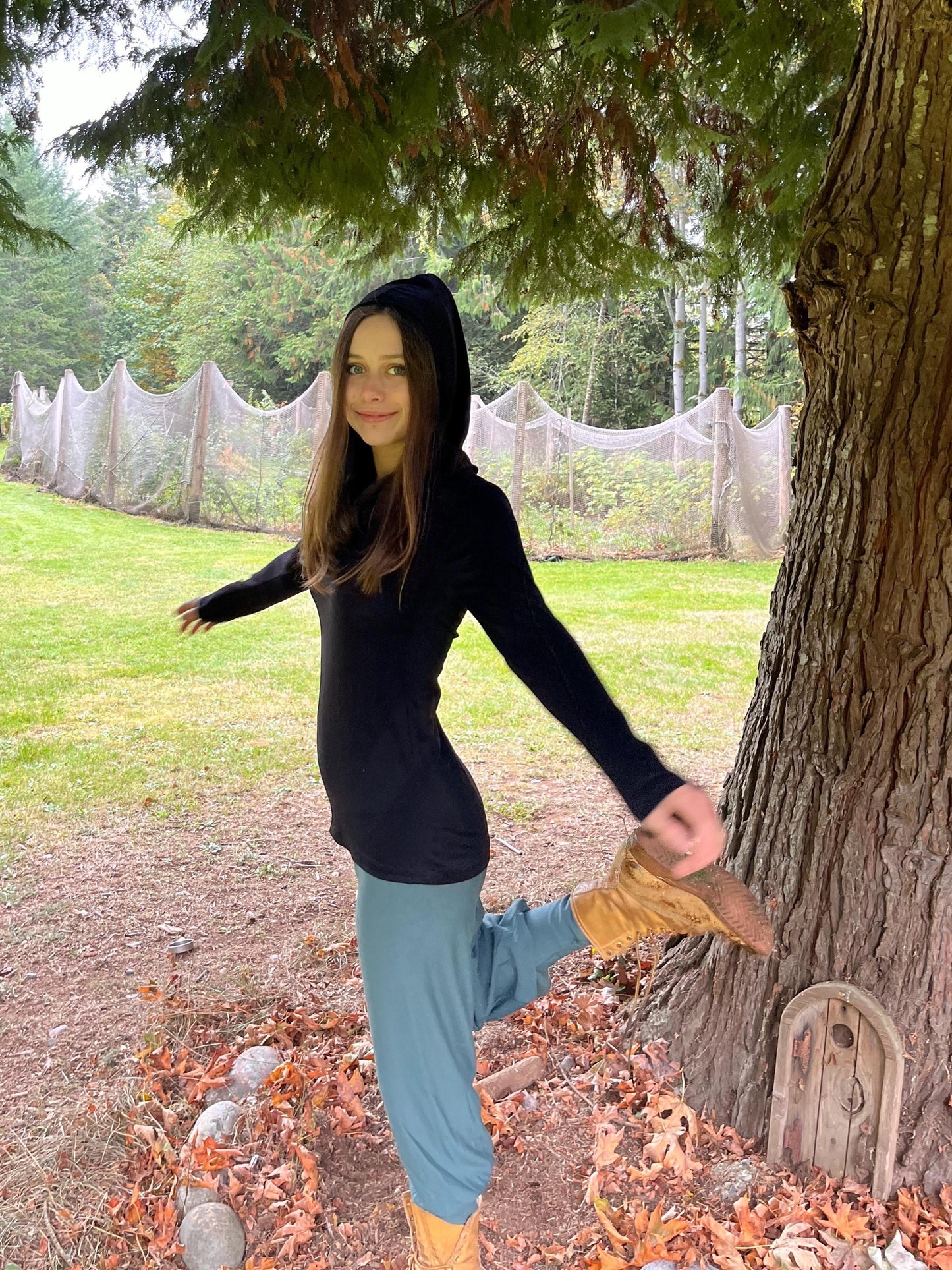 Jewel Hoodie ~ 100% Merino Wool