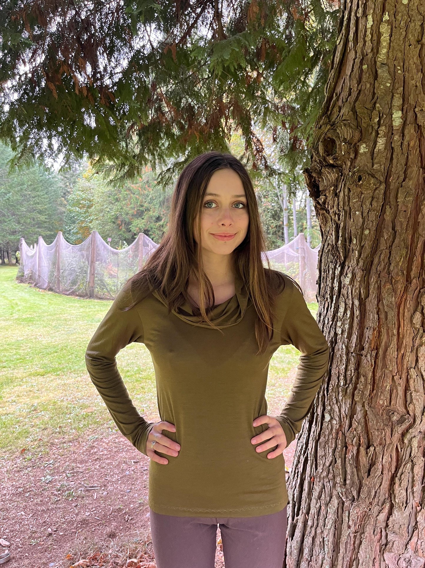Jewel Hoodie ~ 100% Merino Wool
