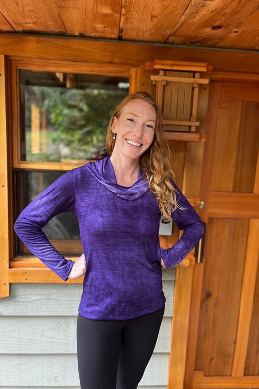 Jewel Hoodie ~ Hand Dyed 100% Merino Wool