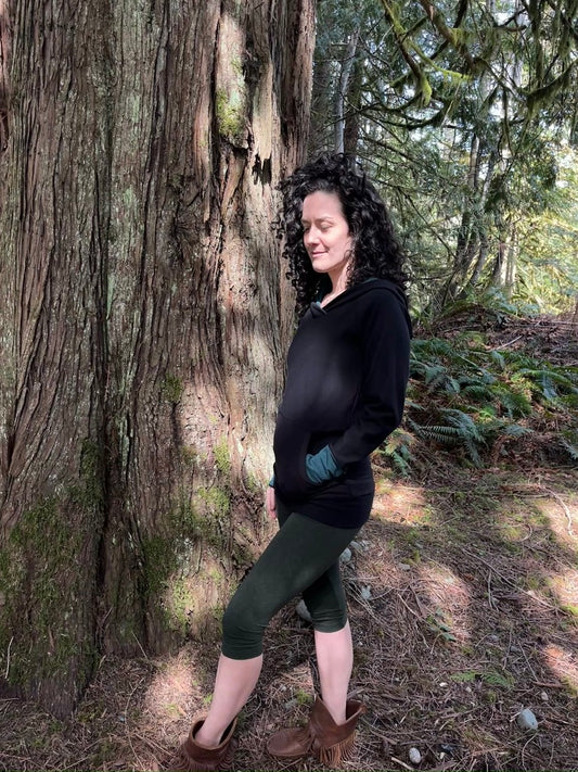 Capri Leggings ~ Bamboo Jersey