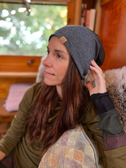 Twist Toque ~ 100% Merino Wool ~ Solid Colours