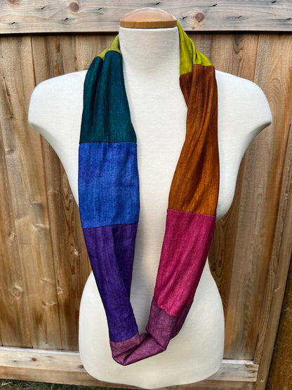 Patch Work Scarf ~ One of a kind