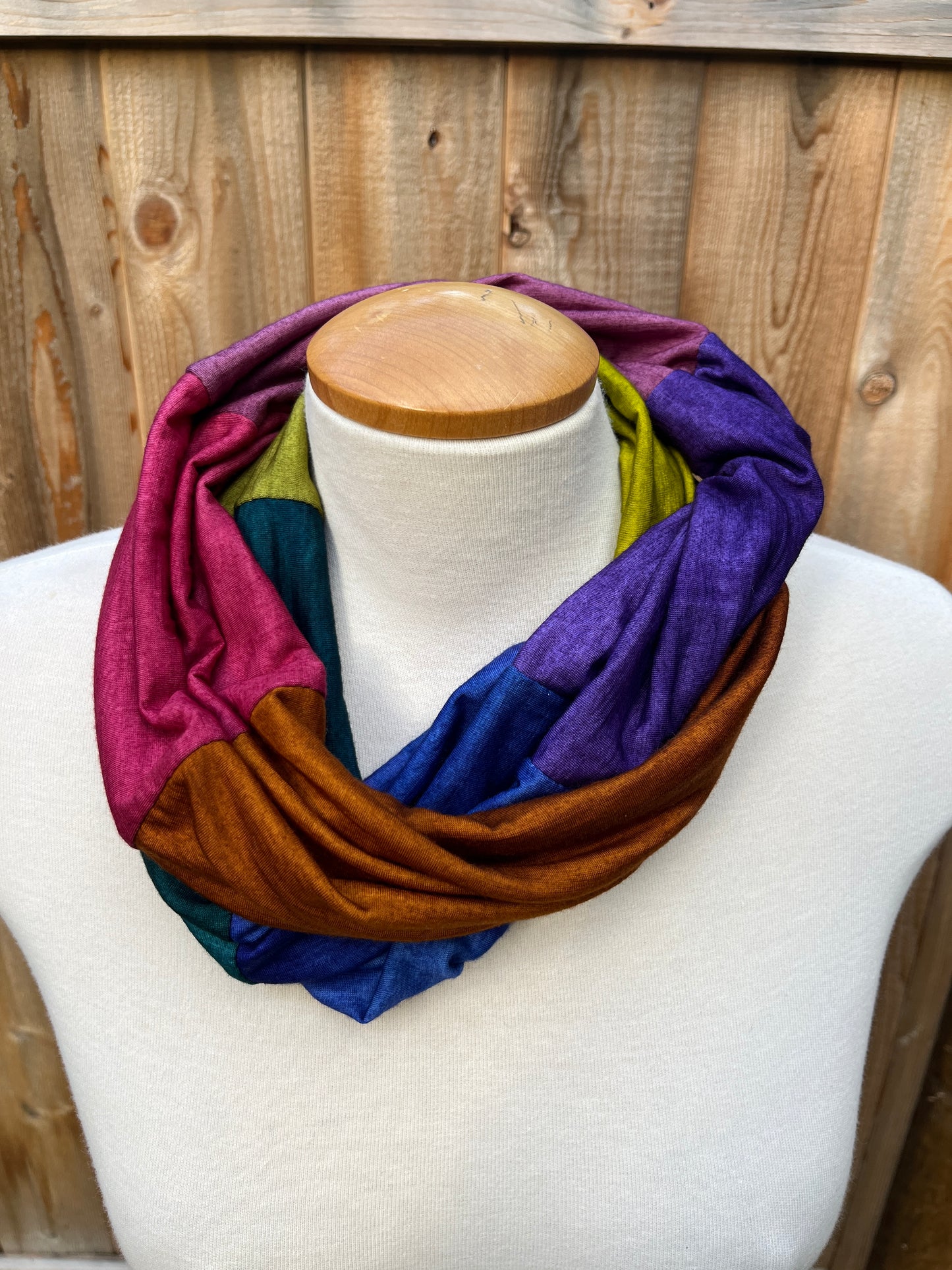 Patch Work Scarf ~ One of a kind