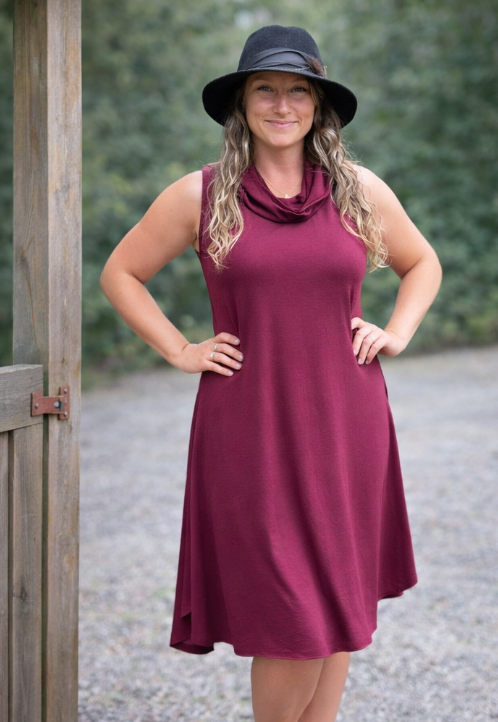 Temple Dress ~ Bamboo Jersey