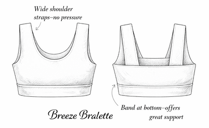 Breeze Bralette ~ Merino Wool Blend