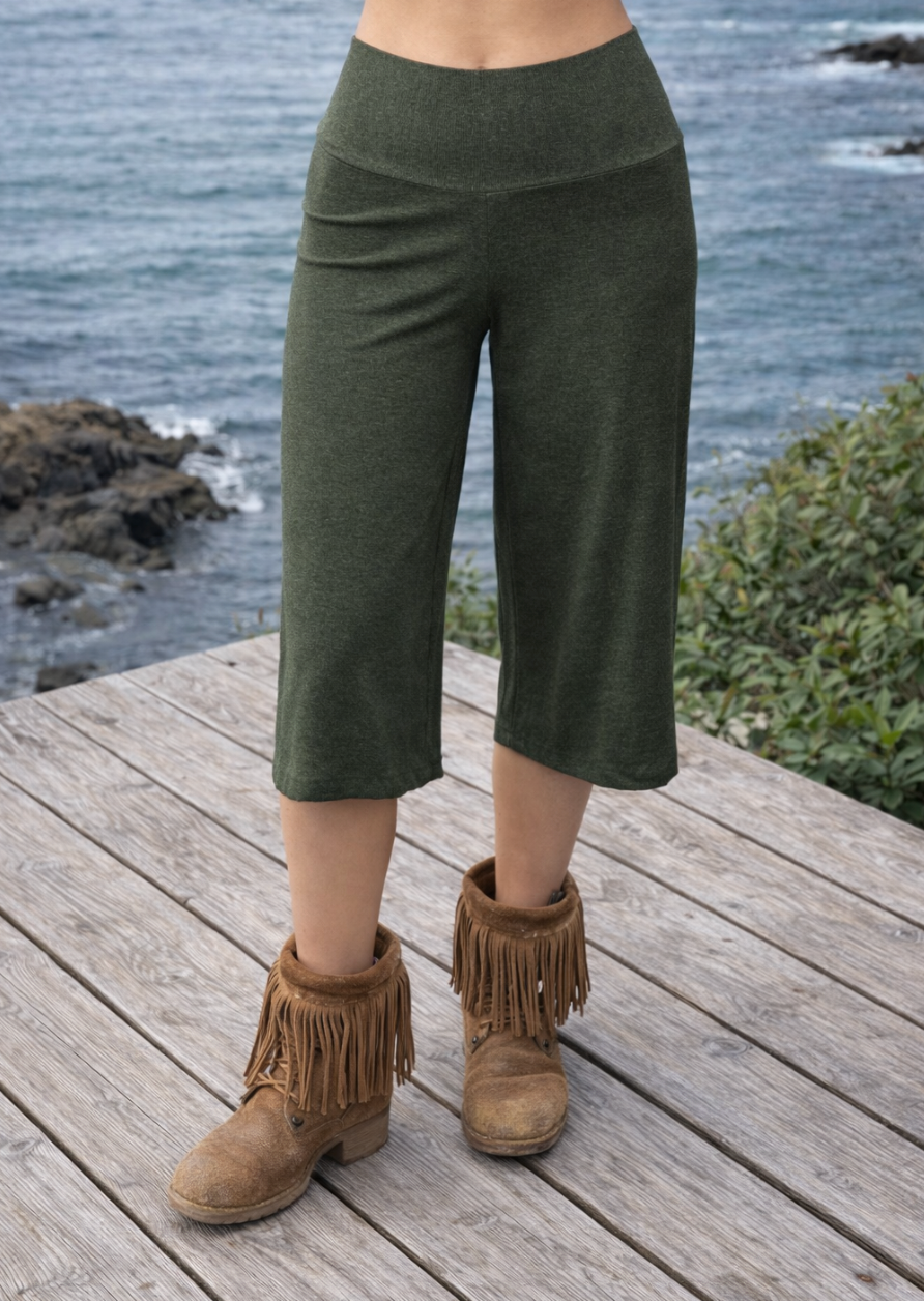 Flow Capri ~ Bamboo Jersey