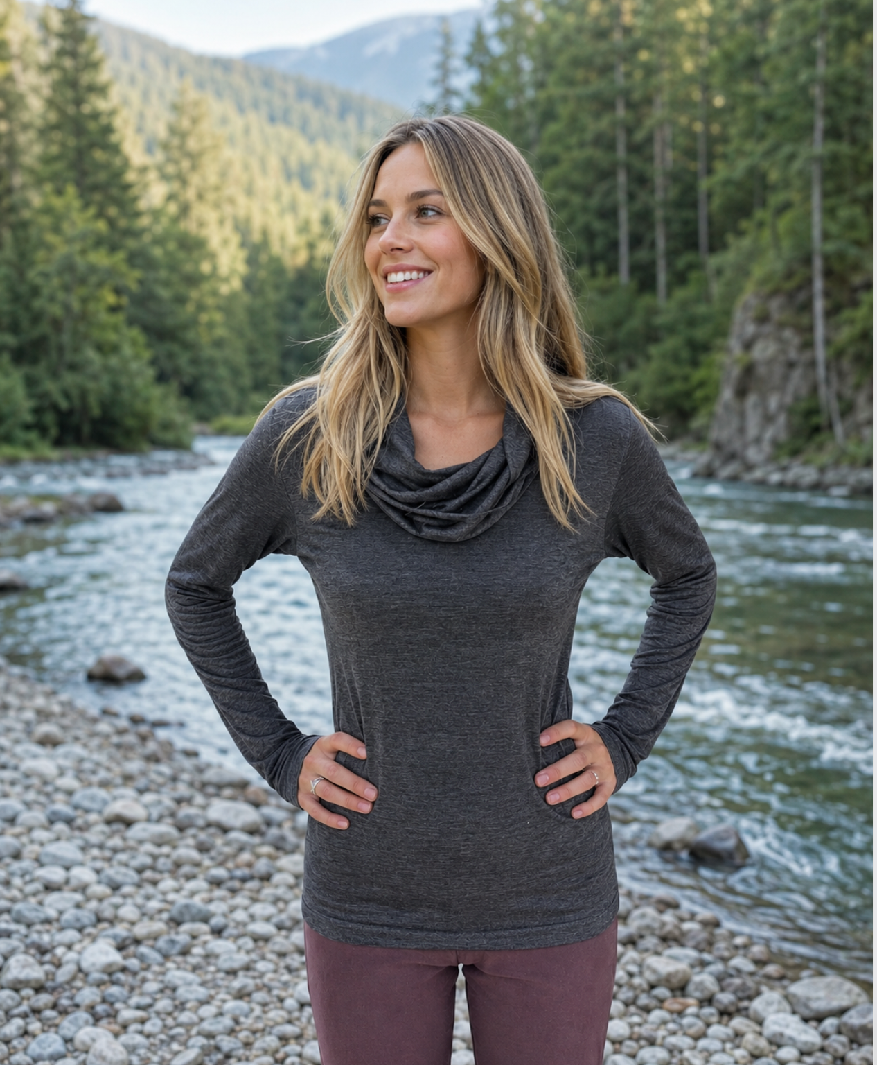 Jewel Hoodie ~ 100% Merino Wool