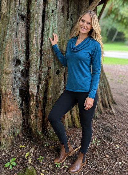 Jewel Hoodie ~ 100% Merino Wool