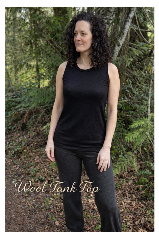 Tank Top Wool Unisex ~ 100% Merino Wool