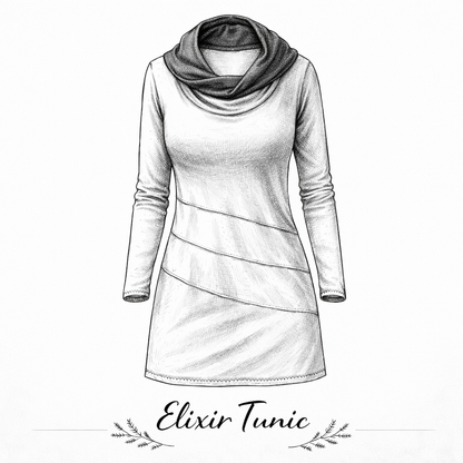 Elixir Tunic ~ Hand Dyed 100% Merino Wool