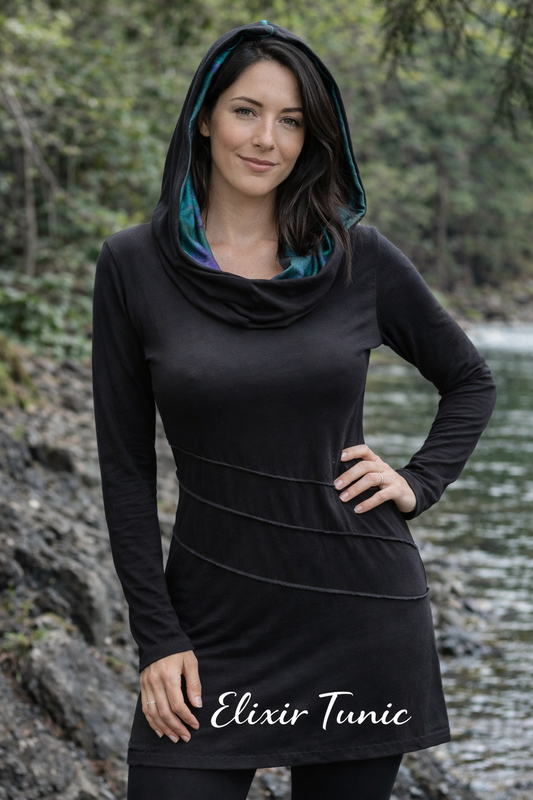 Elixir Tunic ~ Hand Dyed 100% Merino Wool